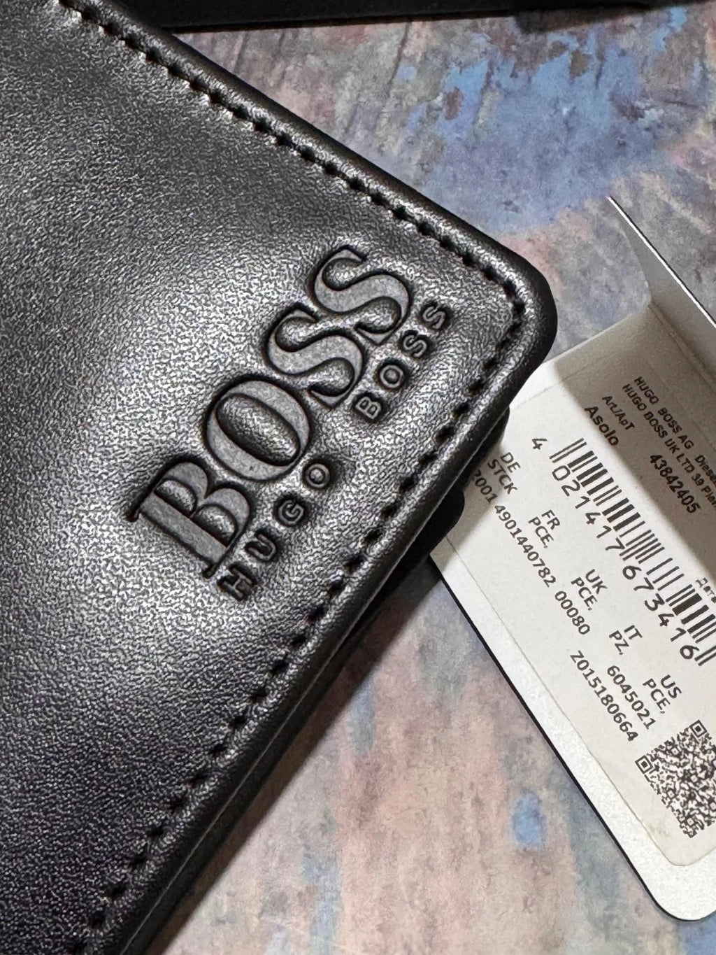HUGO BOSS Asolo Bifold Leather Wallet with Coin Pocket