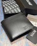 HUGO BOSS Asolo Bifold Leather Wallet with Coin Pocket