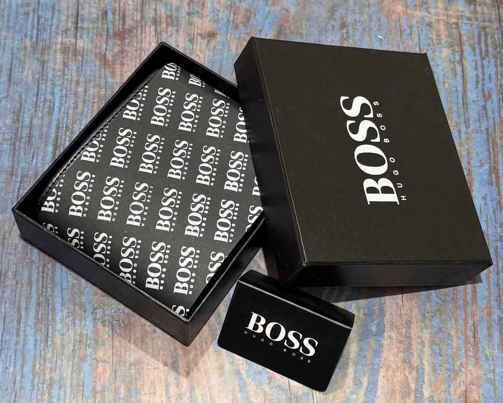 HUGO BOSS Asolo Bifold Leather Wallet with Coin Pocket