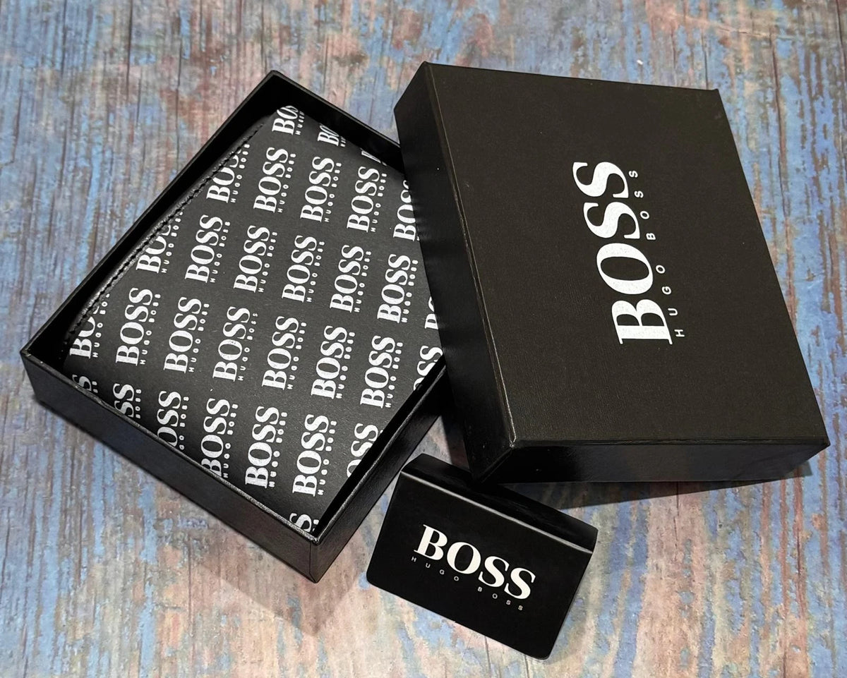 HUGO BOSS Asolo Bifold Leather Wallet with Coin Pocket
